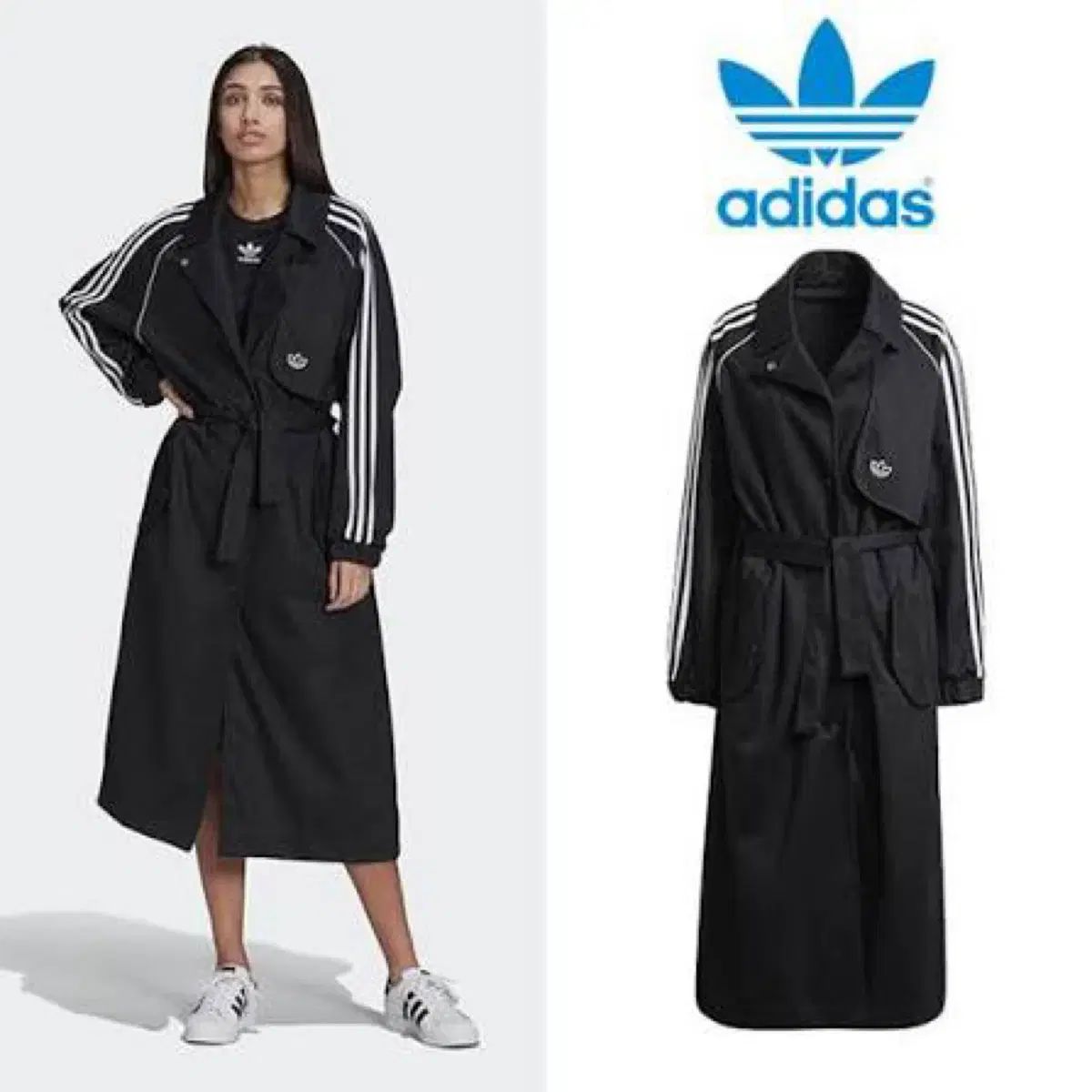 アディダス トレンチ コート ジャケット
