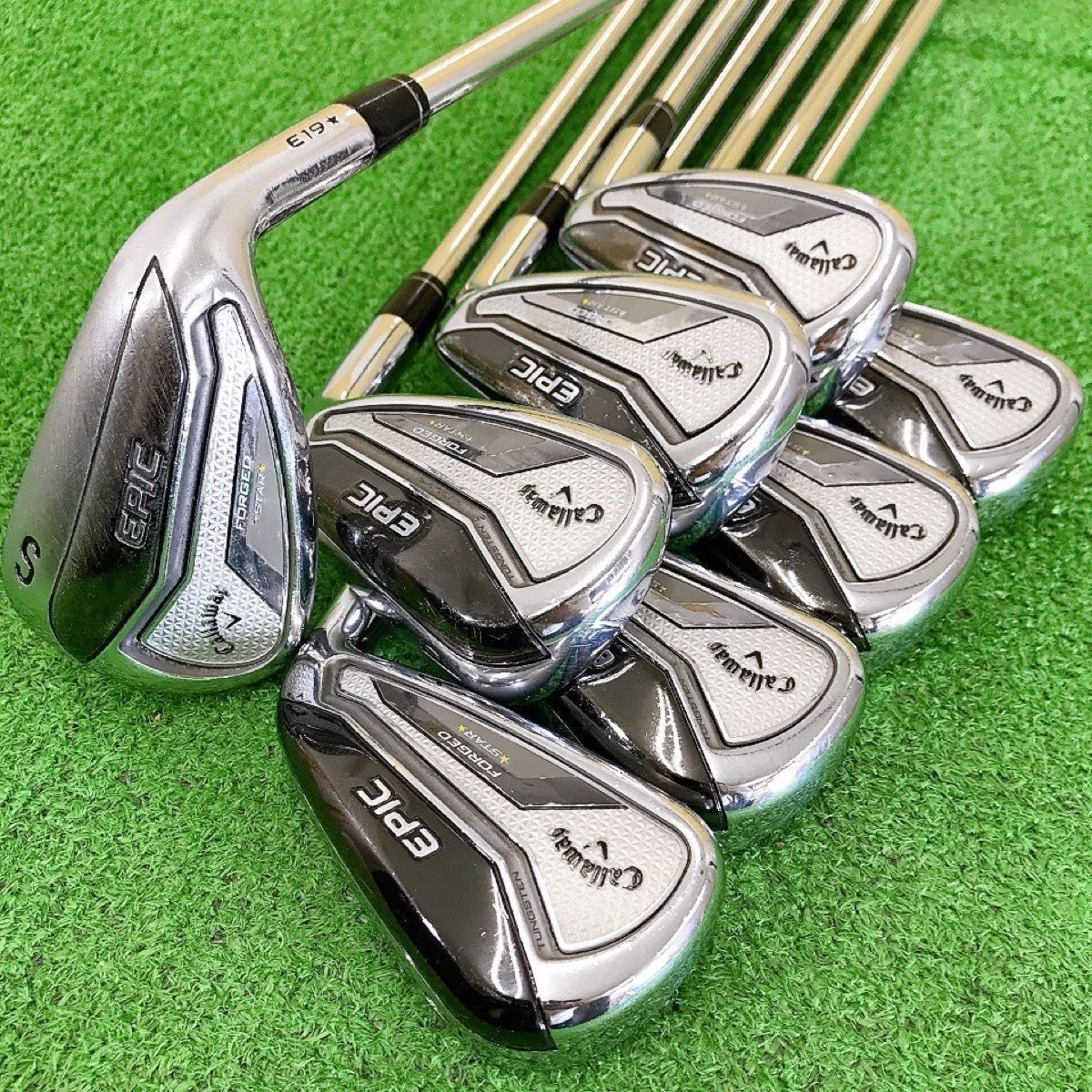 チ97☆Callaway EPIC FORGED STAR 8本アイアンセットS 2019 エピック