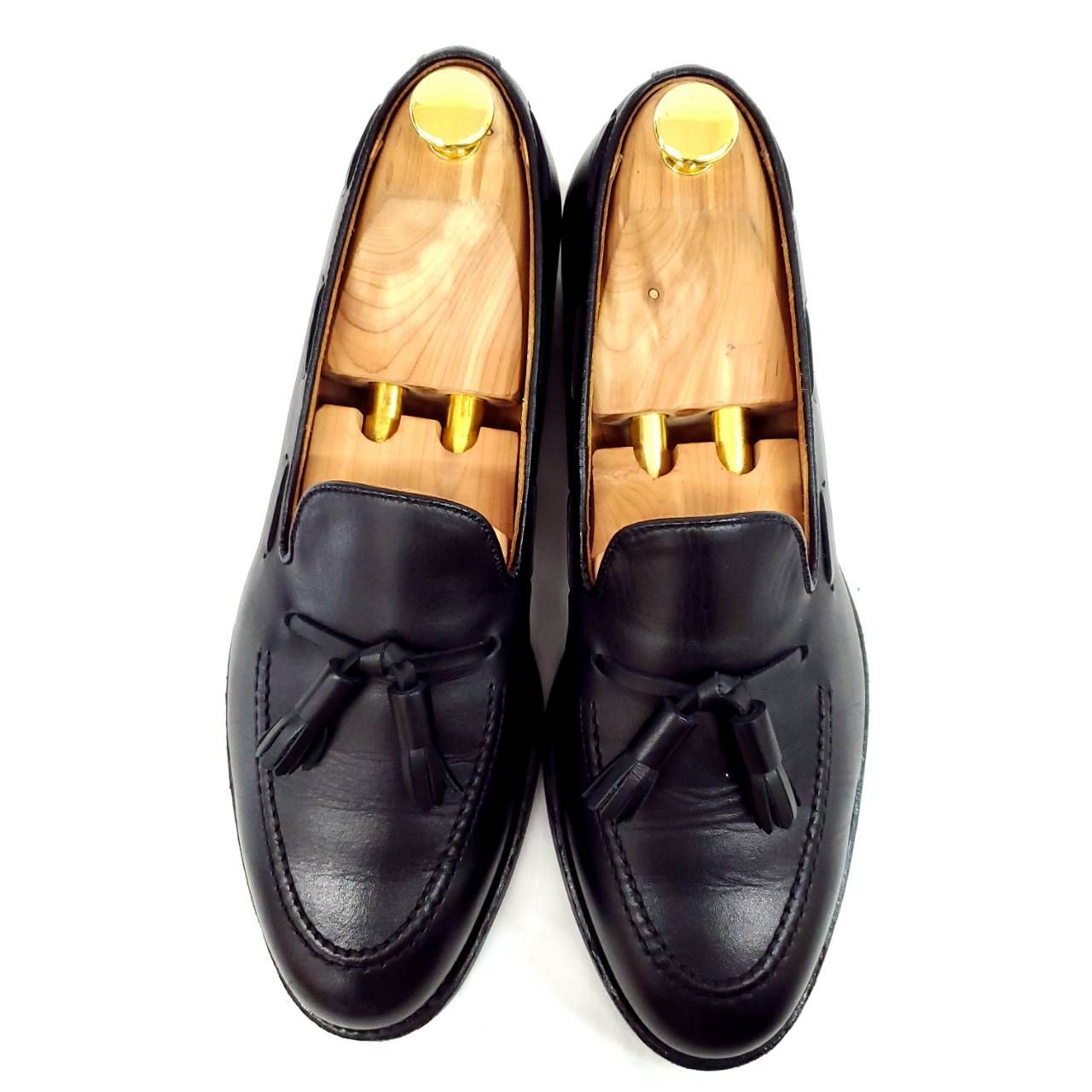 リーガル タッセルローファー 12VR 黒 本革 レザー 25.5cm