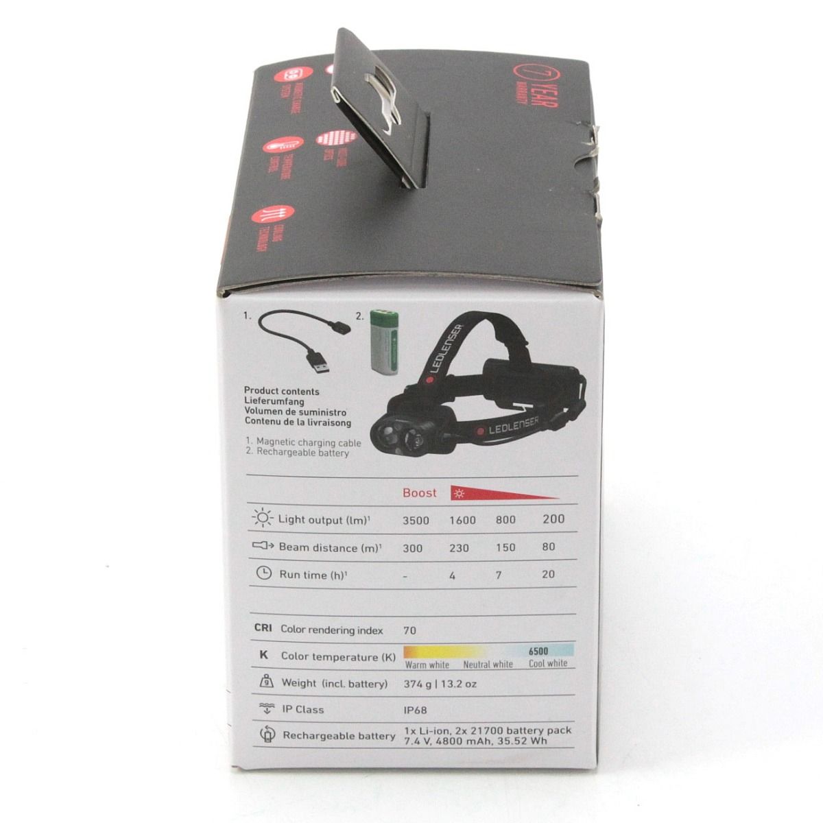 レッドレンザー LEDLENSER LEDヘッドライト H19R CORE