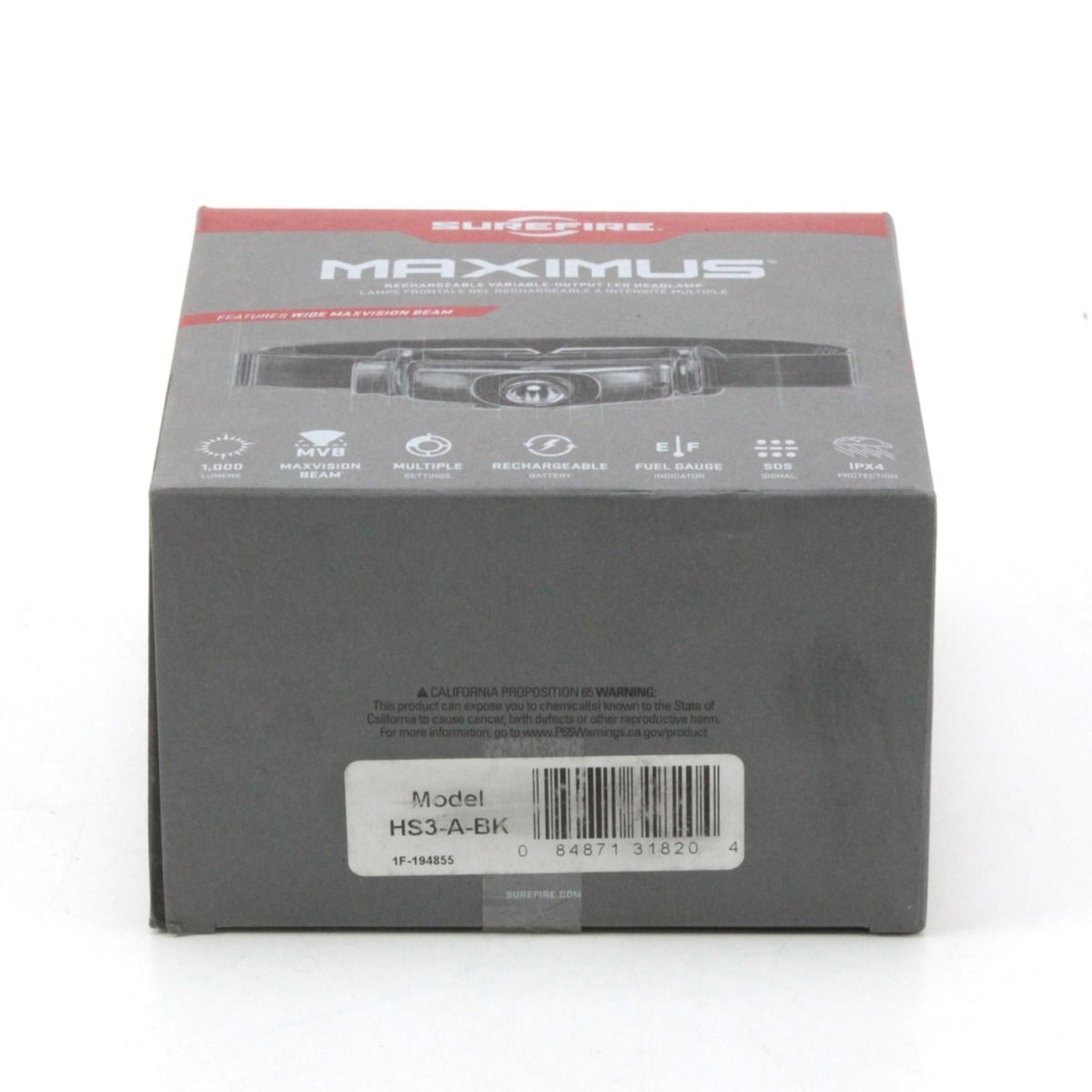 シュアファイア MAXIMUS