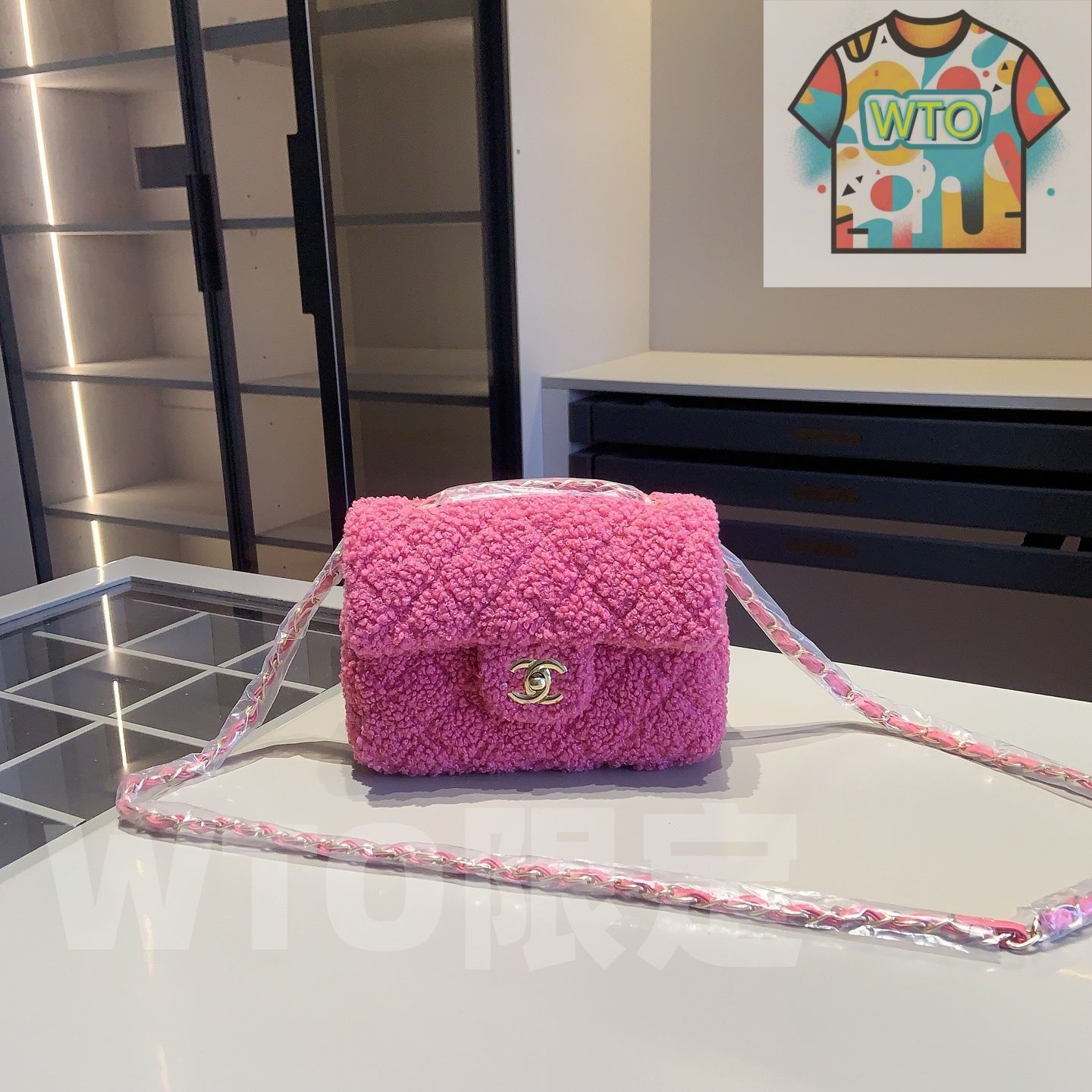  WTO通販 Chanel X 675 3点セット トートバッグ＆スクエアバッグ＆ウォレット ホワイト 超 なセット -WTO輸入-WSP 01 三つ折り財布 折り財布