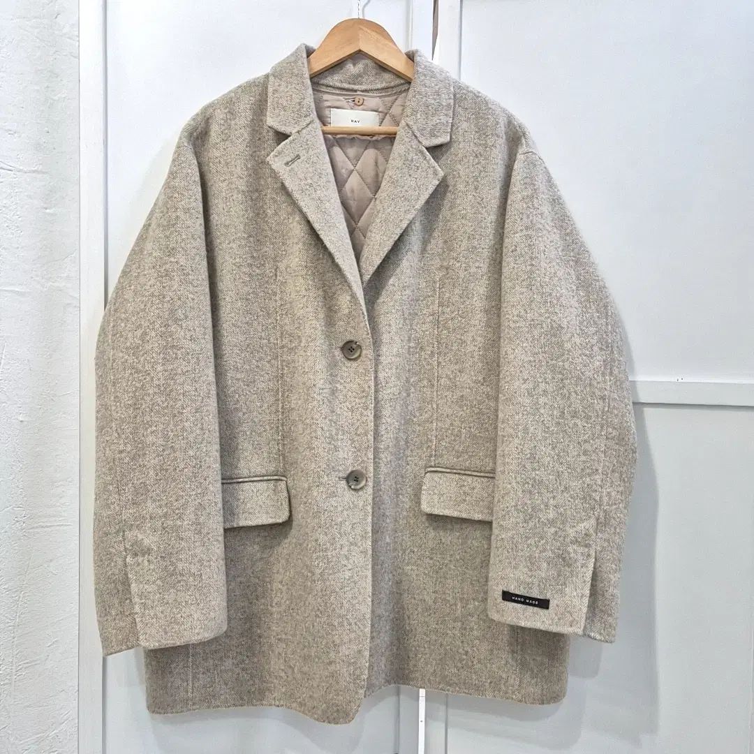 RAY ダウン ライナー ハンドメイド ウール コート