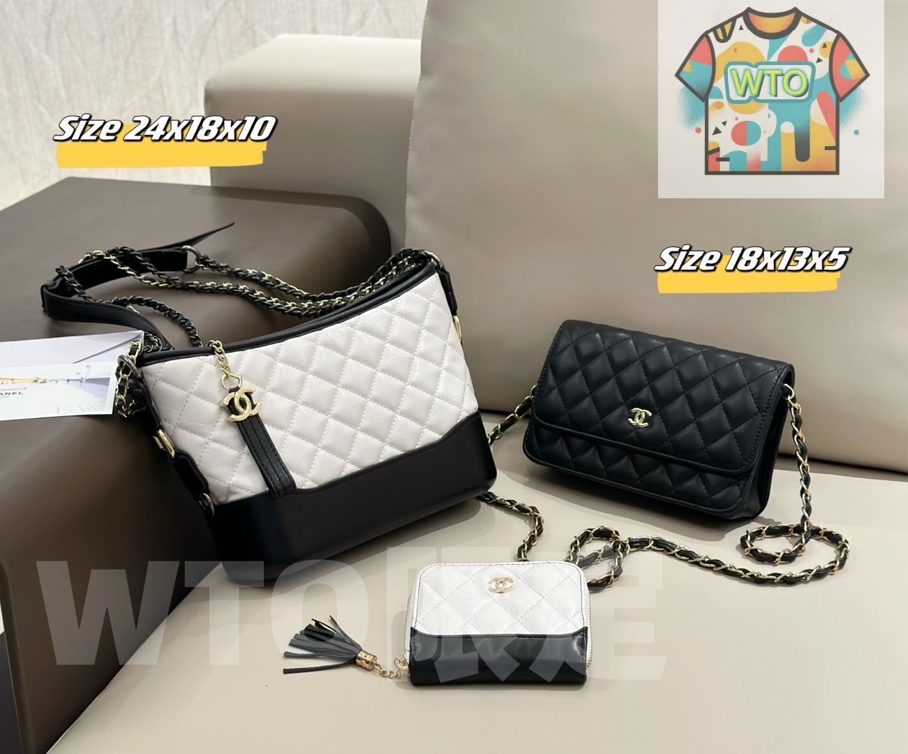 WTO通販 2025 ニューイヤーセットバッグ 大 中 小の3点セット 超 なセット -WTO輸入-XYO 48