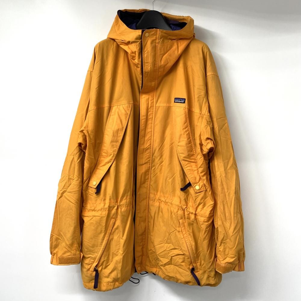 90s Patagonia ストームジャケット サイズL オレンジ パタゴニア 17