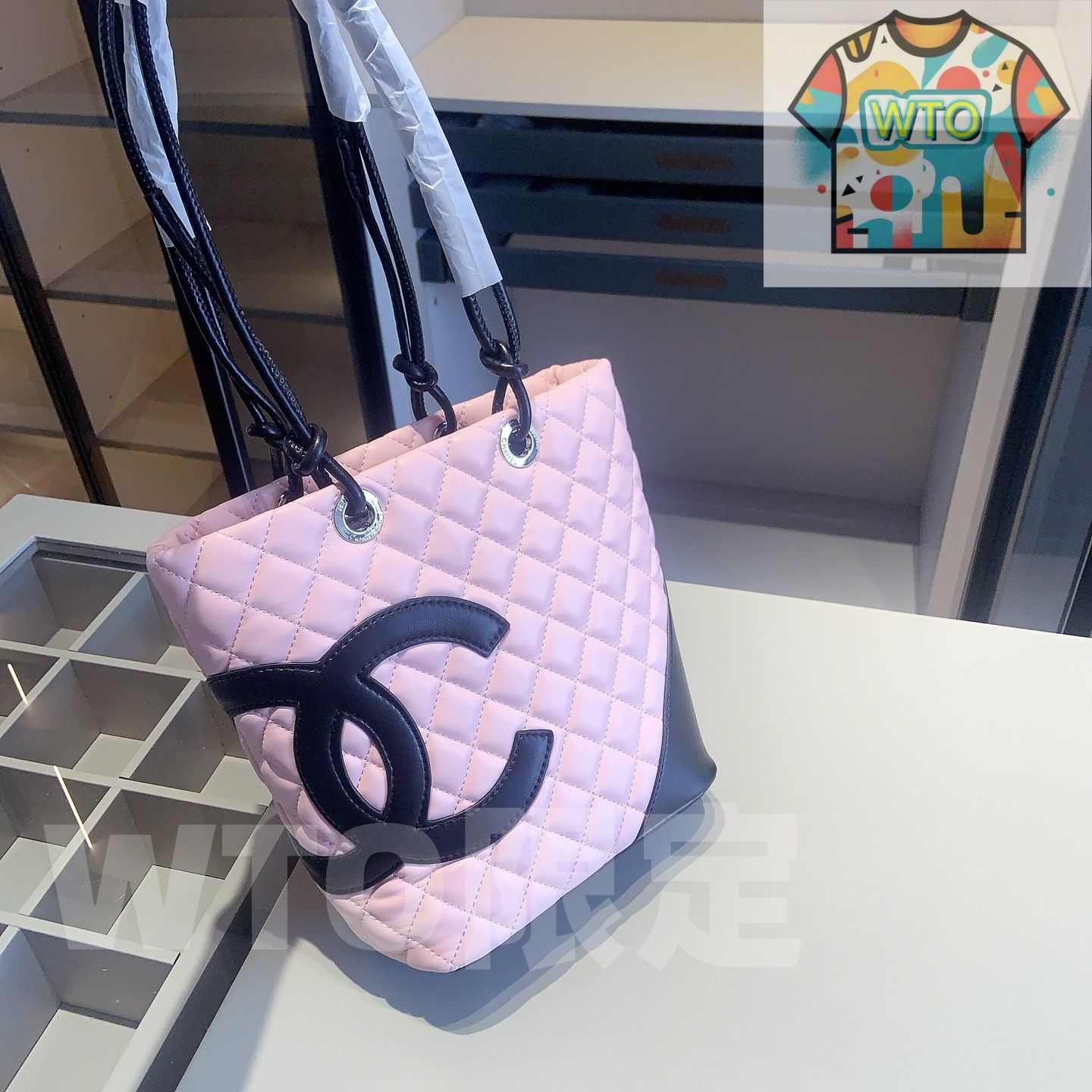 WTO通販 Chanel X 675 3点セット トートバッグ＆スクエアバッグ＆ウォレット ホワイト 超 なセット -WTO輸入-WSP 01