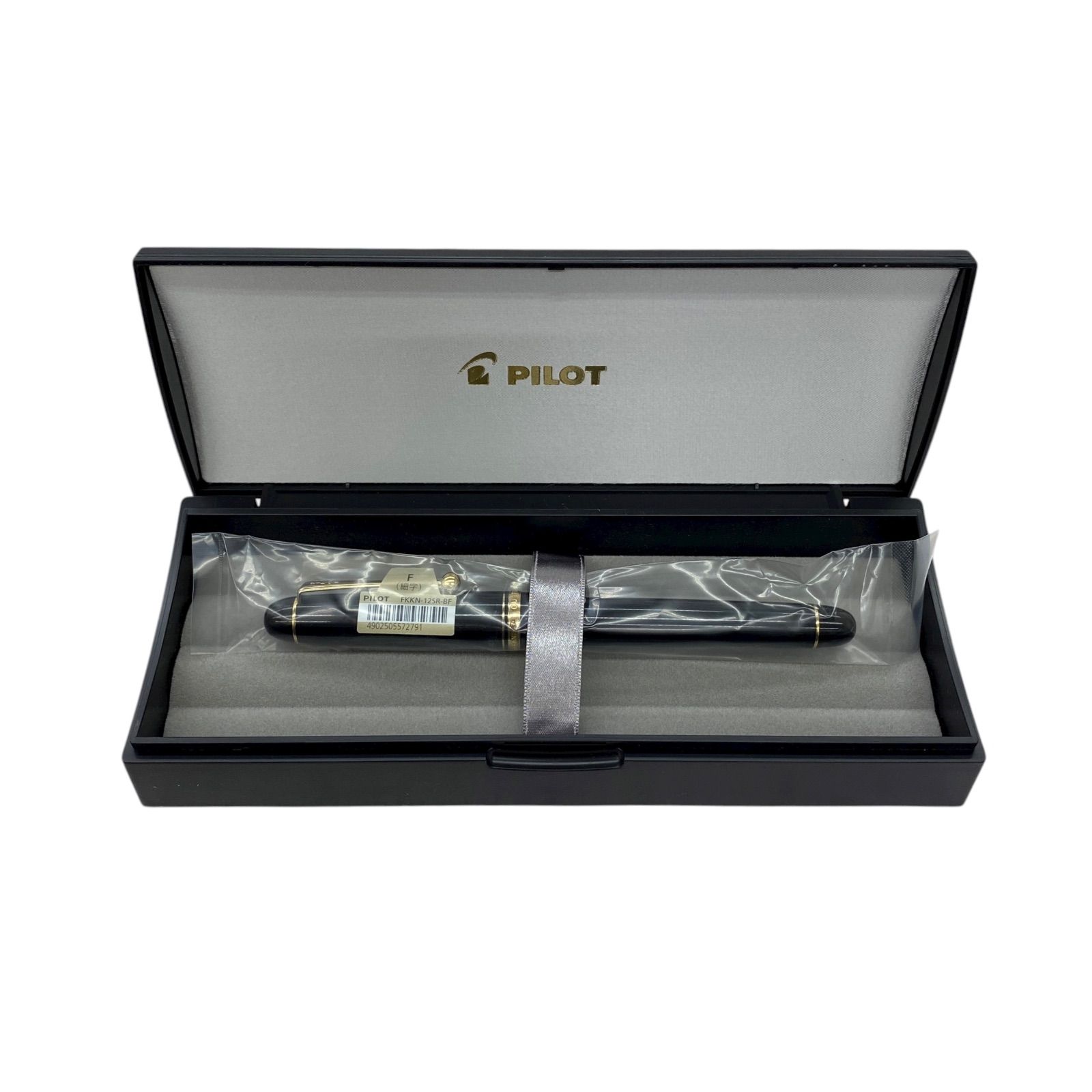 EM1140 PILOT パイロット 万年筆 カスタム74 ブラック F 細字 FKKN-12SR-BM き