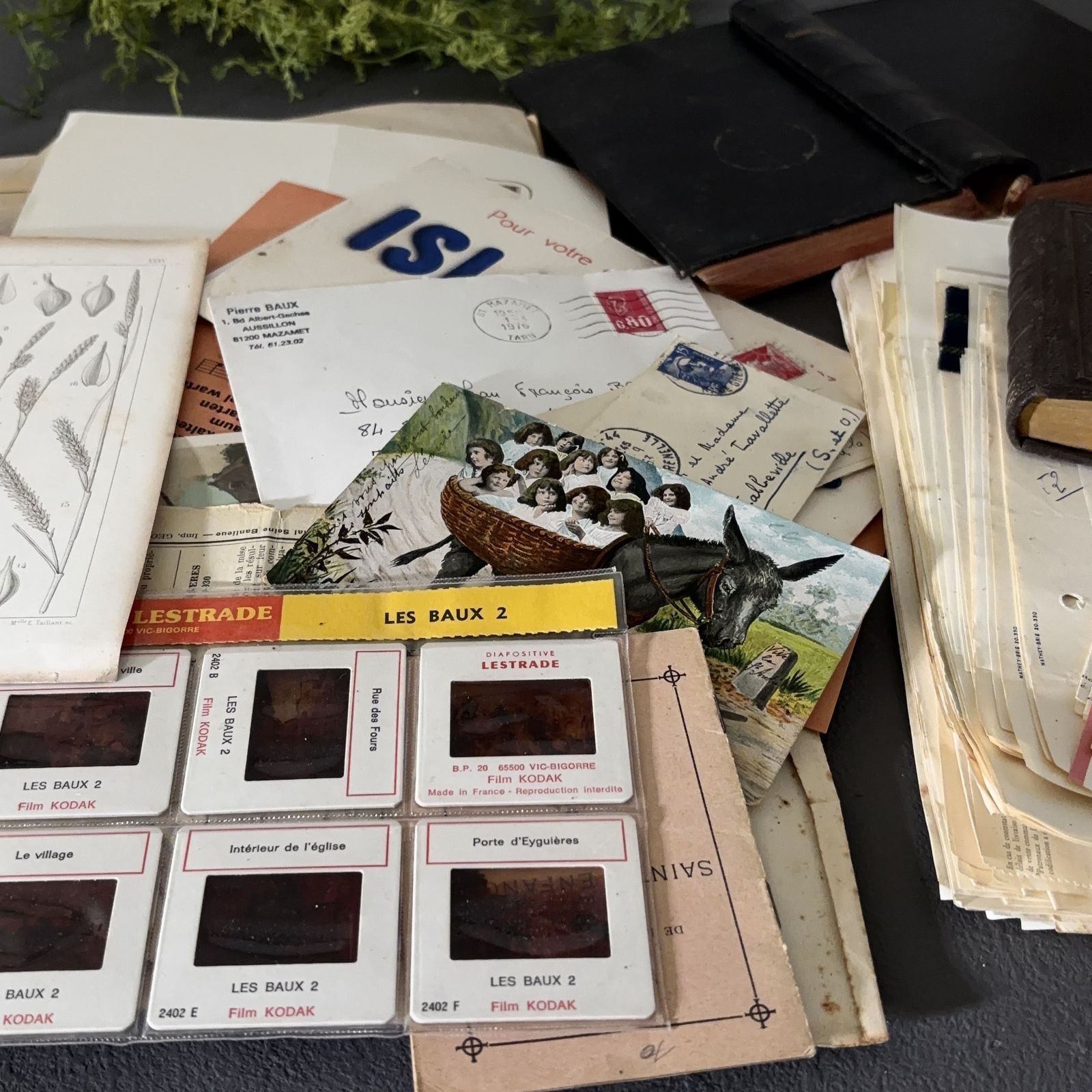 大量1 8 kg程度 アンティーク ヴィンテージ ビンテージ 紙もの フランス雑貨 領収書 ミゼル 伝票 ビュバー ポストカード 封筒 ジャーナル 6