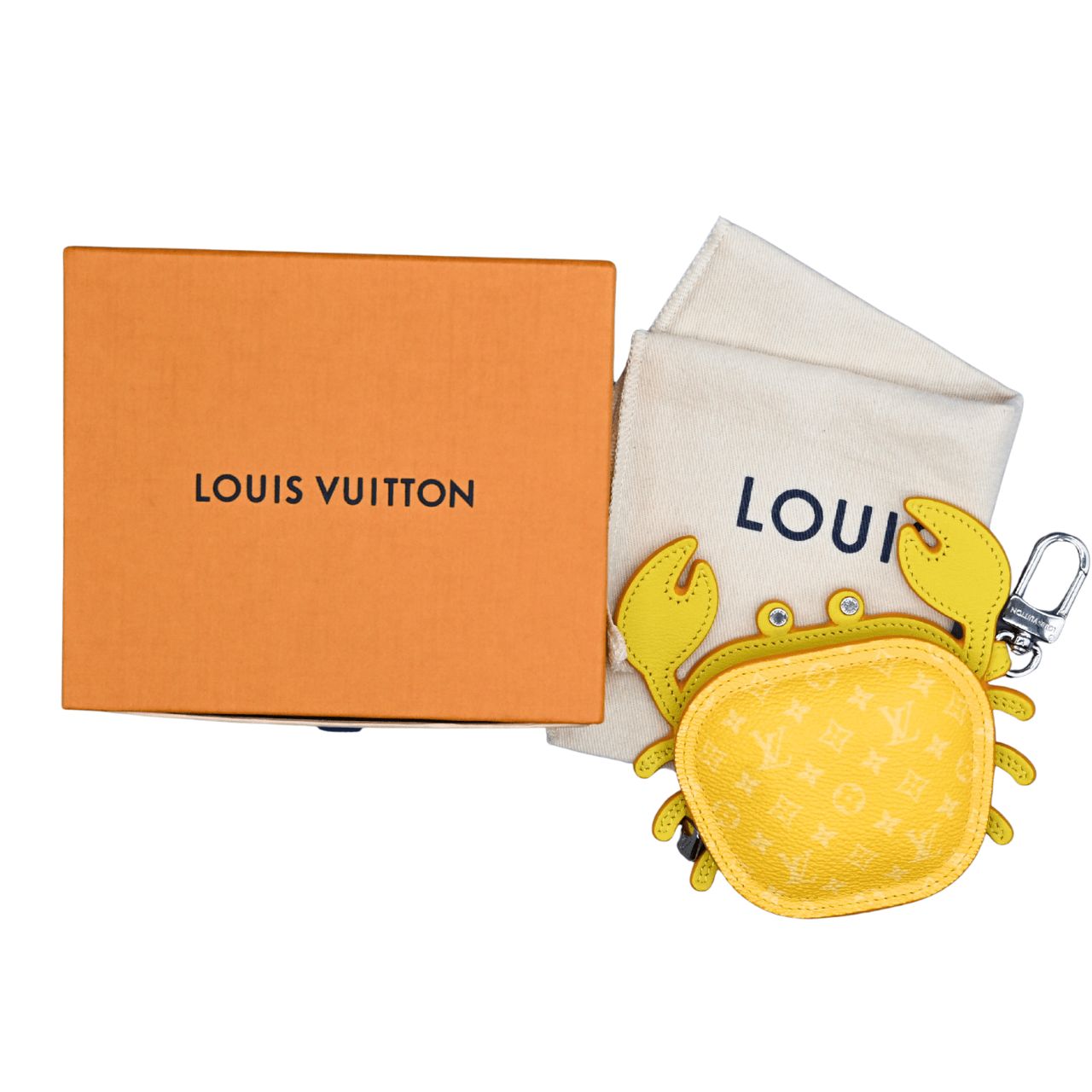 LOUIS VUITTON ルイヴィトン LV クラブ バッグチャーム 小物入れ かに