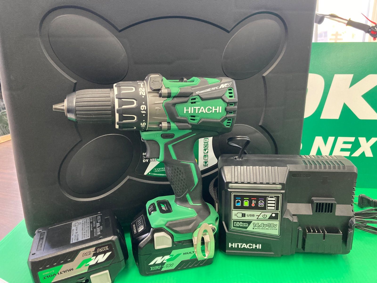 HiKOKI コードレス振動ドライバドリル DV36DA