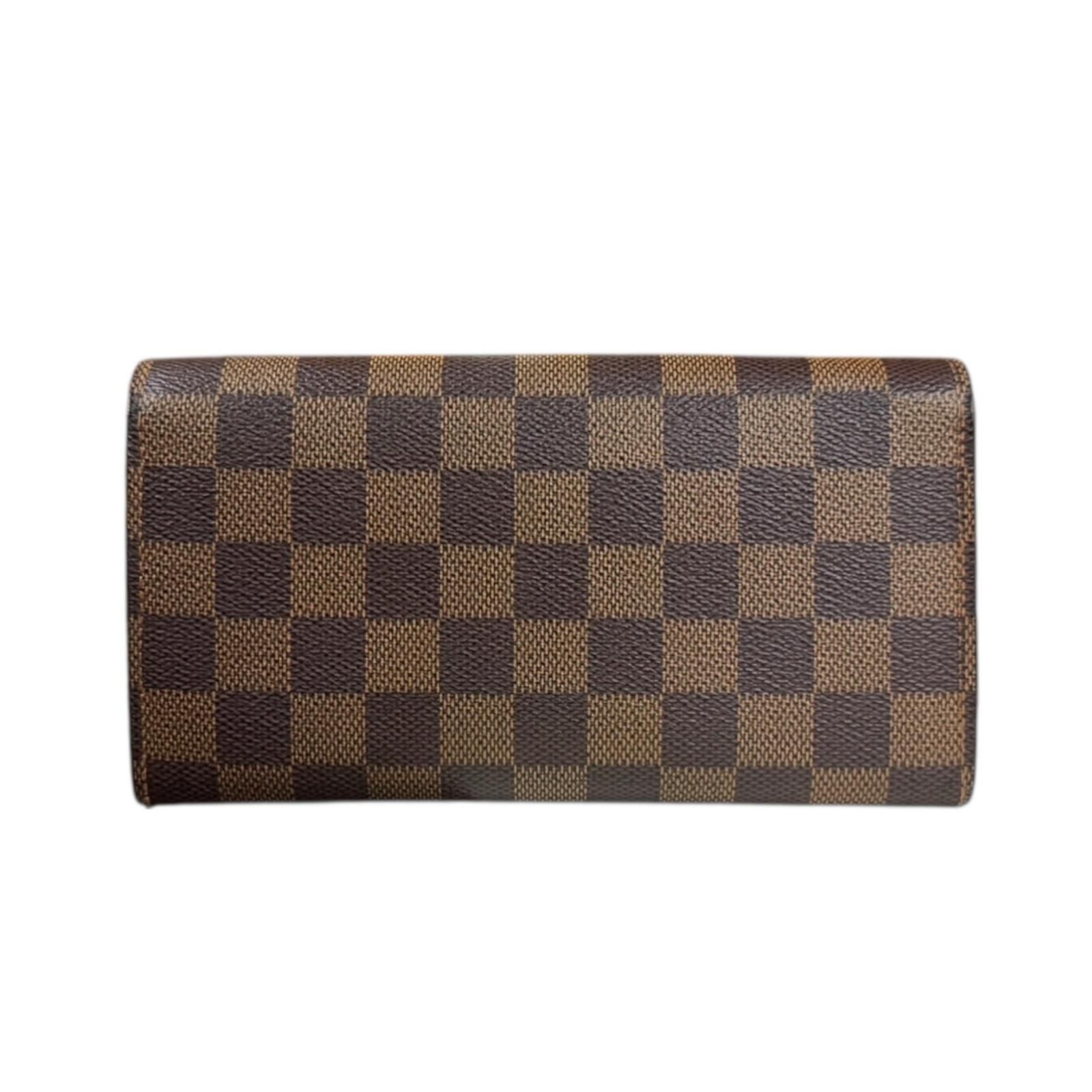 ルイヴィトン ポルトフォイユ サラ ダミエ 長財布 ダミエキャンバス N 61734 ユニセックス LOUIS VUITTON ルイ ヴィトン