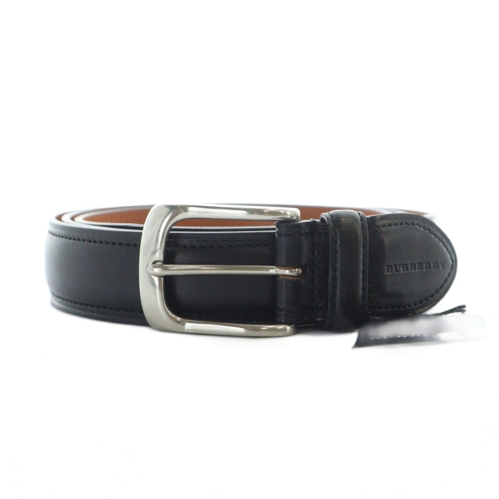 バーバリー ロンドン BURBERRY LONDON ベルト レザー 牛革 ロゴ 刻印 黒 ブラック 1103-1033-1 GY11 MQ