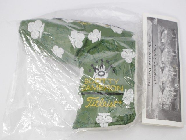 パターカバー スコッティキャメロン 聖パトリックデー ラッキードッグ 2009 St. Patrick s Day Lucky Dog 0 2029