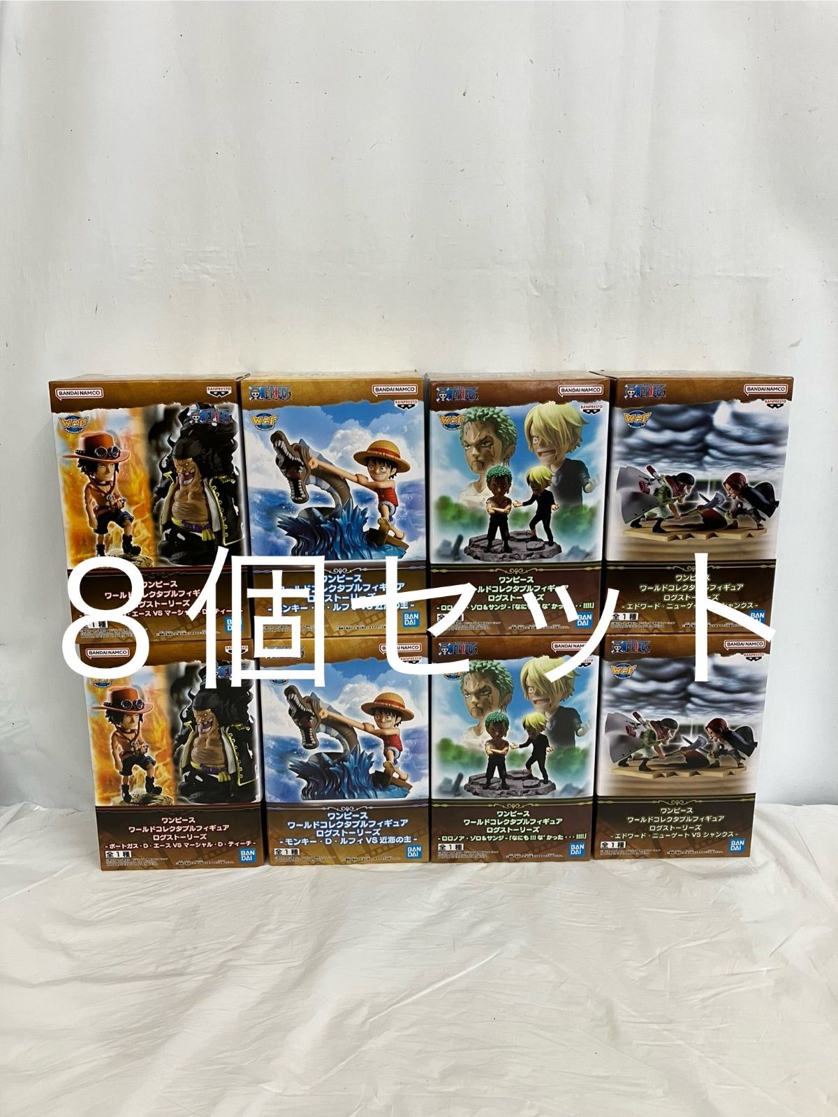 ONE PIECE ワンピースワールドコレクタブル ログストーリーズ フィギュア ８個 LFJ344 f099