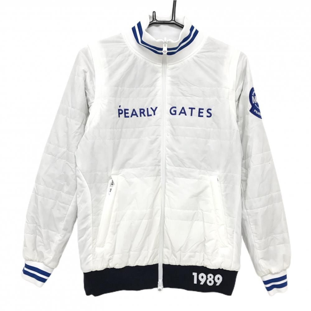 WAY中綿リバーシブルジャケット ネイビー×白