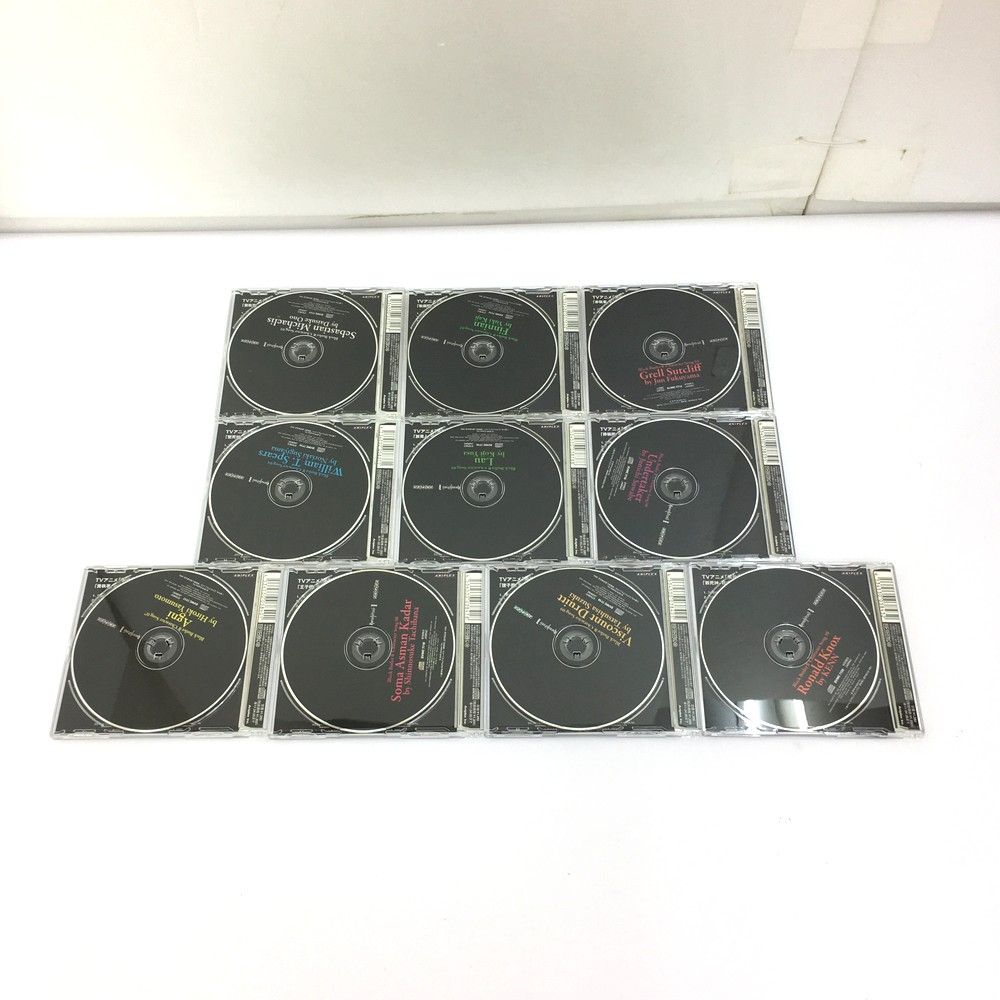 Aniplex 黒執事II キャラクターソング CD 全10巻 セバスチャン/グレル