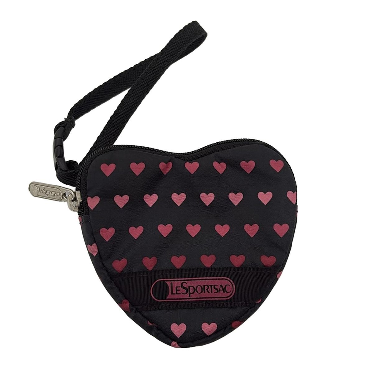 LESPORTSAC(レスポートサック) ショルダーバッグ美品 - 黒×ピンク