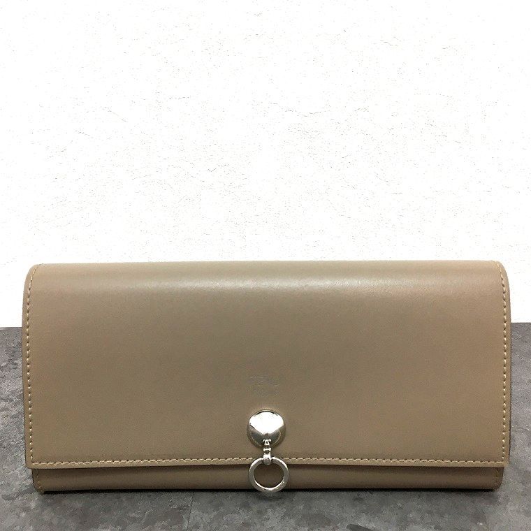 み FENDI 長財布 8 M 0251 バイザウェイ ベージュ 16