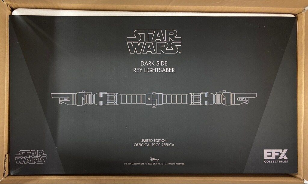 EFX LIMITED EDITION PROP REPLICA DARK SIDE REY 1 1スケール