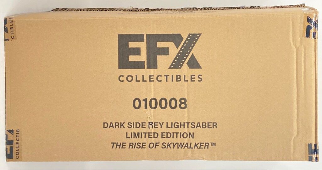 EFX COLLECTIBLES LIMITED EDITION OFFICIAL PROP REPLICA DARK SIDE REY LIGHTSABER 1 1スケール