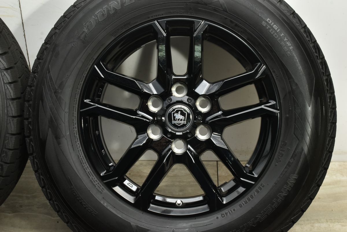  ベアロック バイソン 18 in 8 J 55 PCD 139 7 ウィンターマックスSJ 265 65 R レクサス LX 600 700 h ランドクルーザー 250 300 18インチ タイヤ ホイールセット