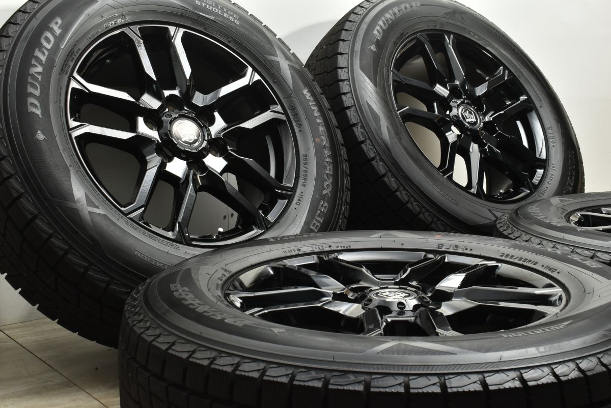 ベアロック バイソン 18 in 8 J 55 PCD 139 7 ウィンターマックスSJ 265 65 R レクサス LX 600 700 h ランドクルーザー 250 300