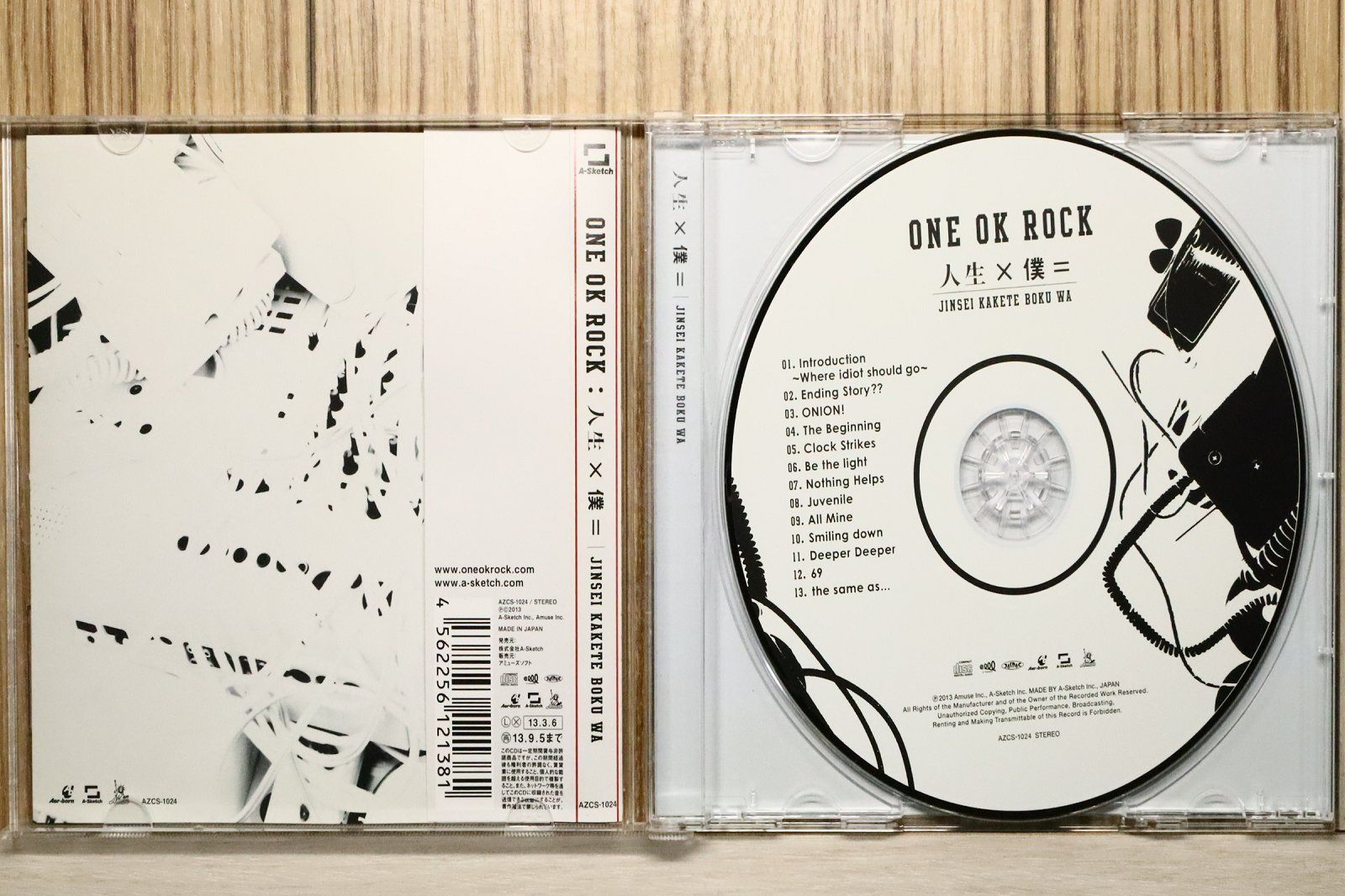 国内盤CD☆ワンオクロック/ONE OK ROCK□ 人生x僕= (通常盤) - ONE OK
