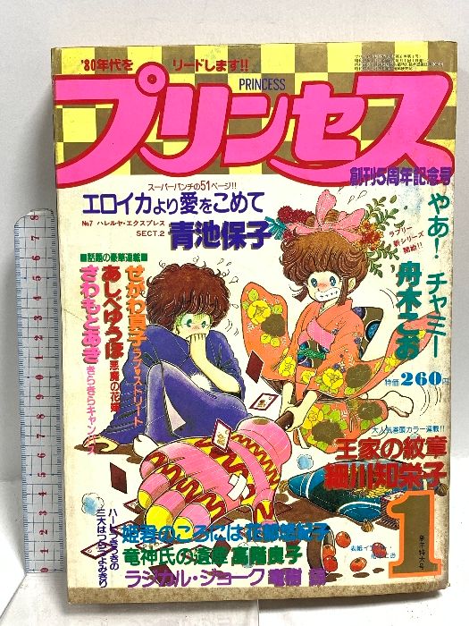 12 プリンセス PRINCESS 新年特大号 1月号 昭和55年1月1日発行 秋田