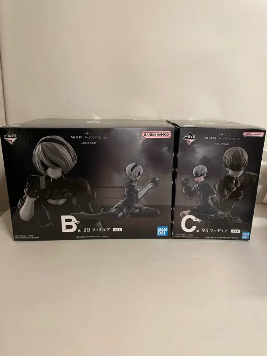 一番くじ ニーア オートマタ B賞 2B C賞 9S フィギュア 2種セット