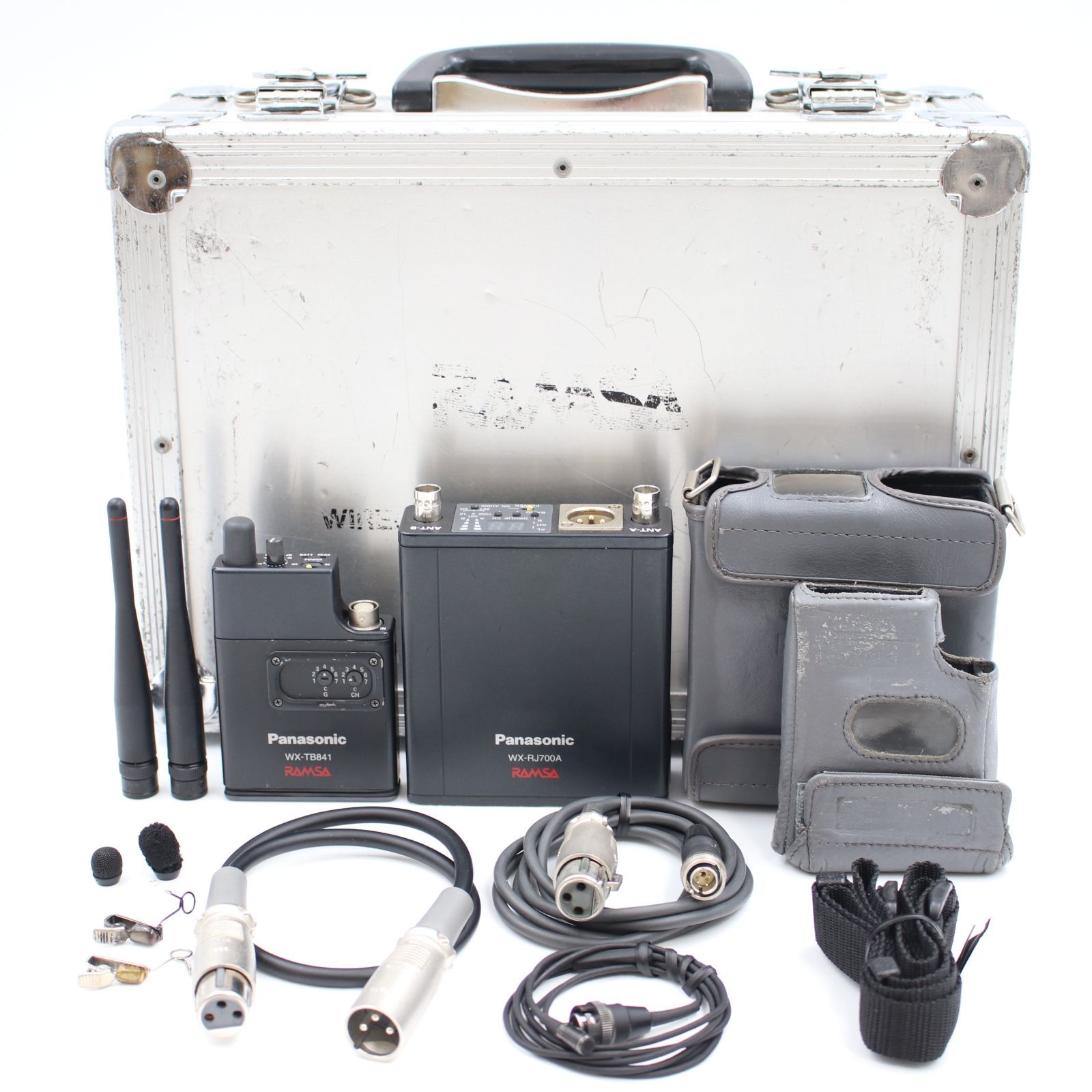 RAMSA WX-RJ 700 A WX-TB 841 800 MHz帯ENG EFPワイヤレス送受信機セット B帯 パナソニック