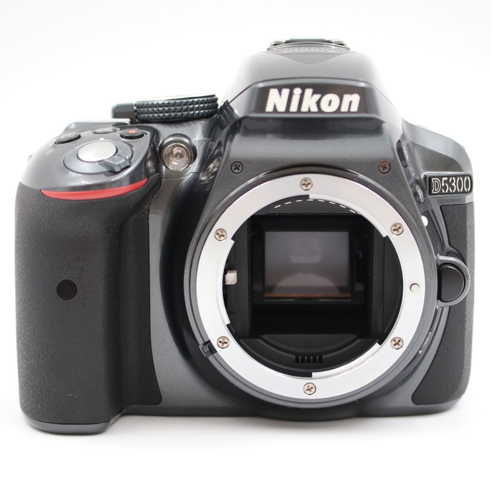 シャッター数4796枚 上品 Nikon D5300 ボディ グレー デジタル 一眼レフカメラ ニコン