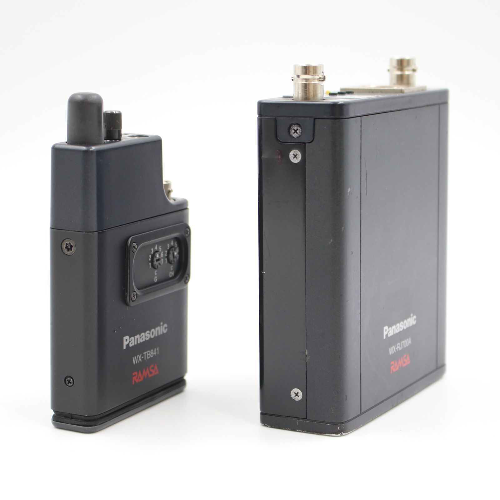 □良品□ PANASONIC RAMSA WX-RJ700A ＋ WX-TB841 800MHz帯ENG EFP