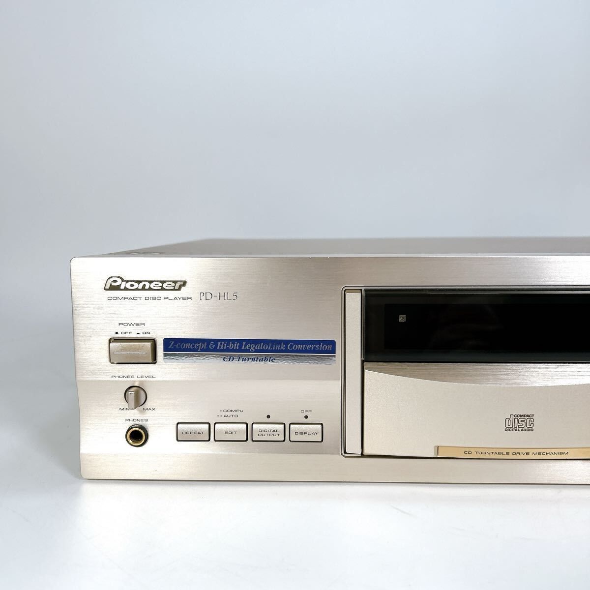 PIONEER CDプレーヤー PD-HL5 リモコン付属 動作品