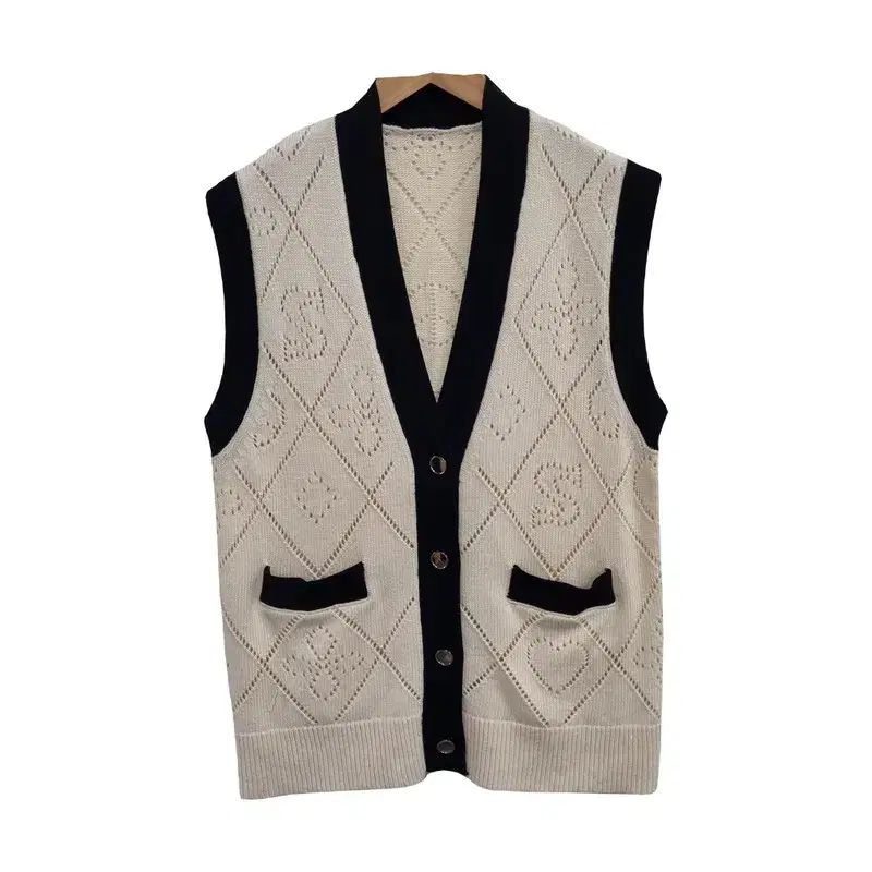 レディース55 サンドロ ウール バイ ニット ベスト