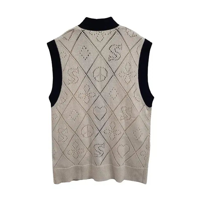 レディース55 サンドロ ウール バイ ニット ベスト