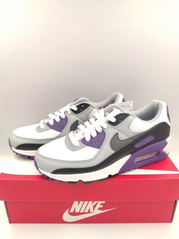 ナイキ Nike エア マックス 90 ホワイト ブラック ウルフグレー アイアングレー DH 8010 110 23 5 cm