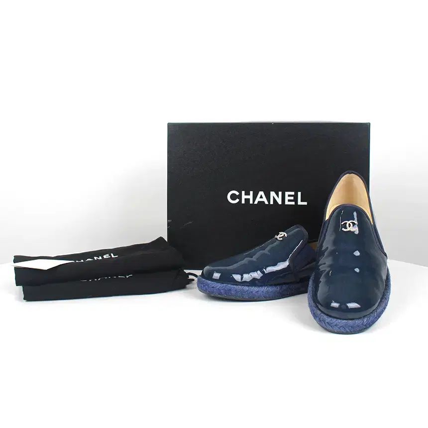 ブランド シャネル ペンダント エスパドリーユ ローファー 38 G 31874