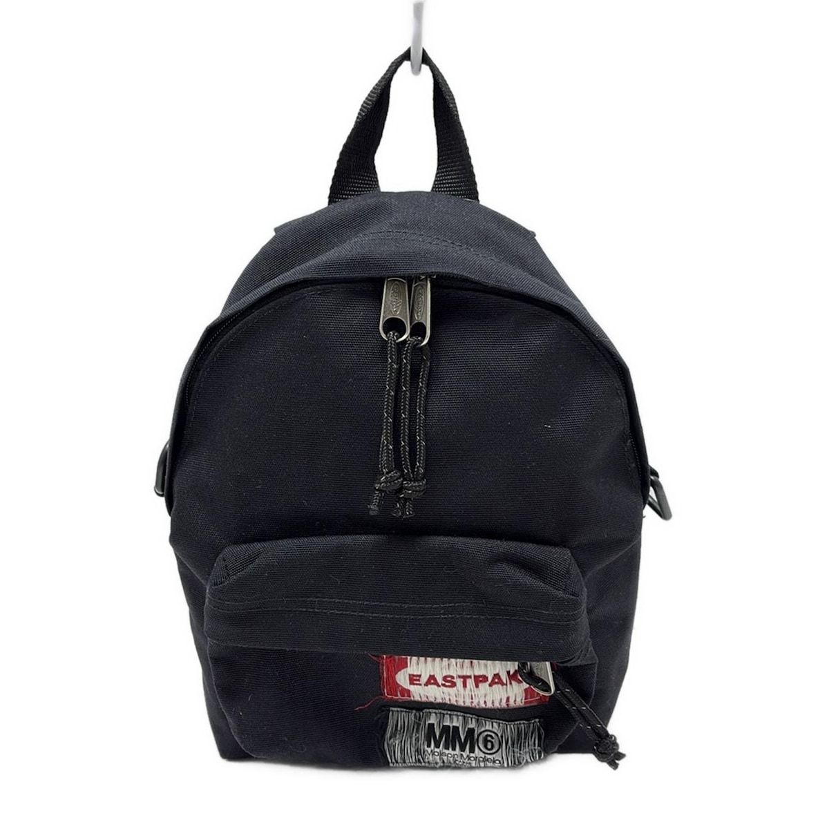 MM6 エムエムシックス リュックサック - S63WG0066 黒×白×レッド EASTPAKコラボ
