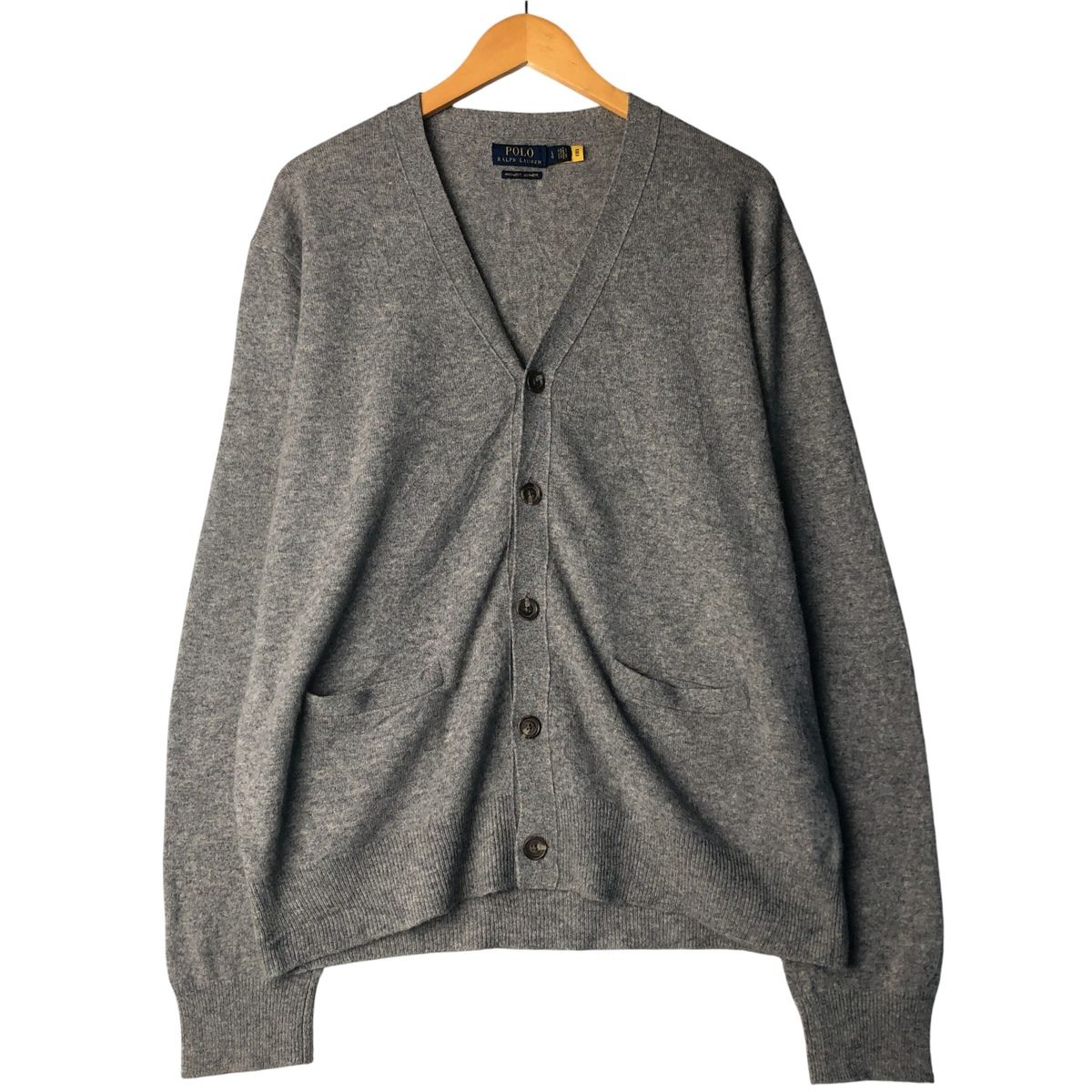 古着 ラルフローレン Ralph Lauren POLO by Ralph Lauren カシミアニットカーディガン メンズL相当 eaa600700