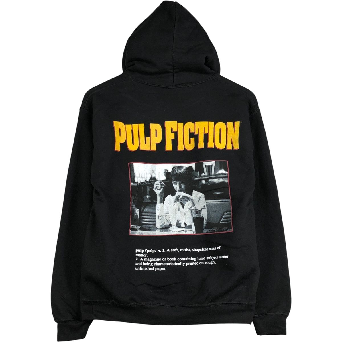 古着 PULP FICTION パルプフィクション ムービー スウェットプルオーバーパーカー レディースS相当 eaa592485