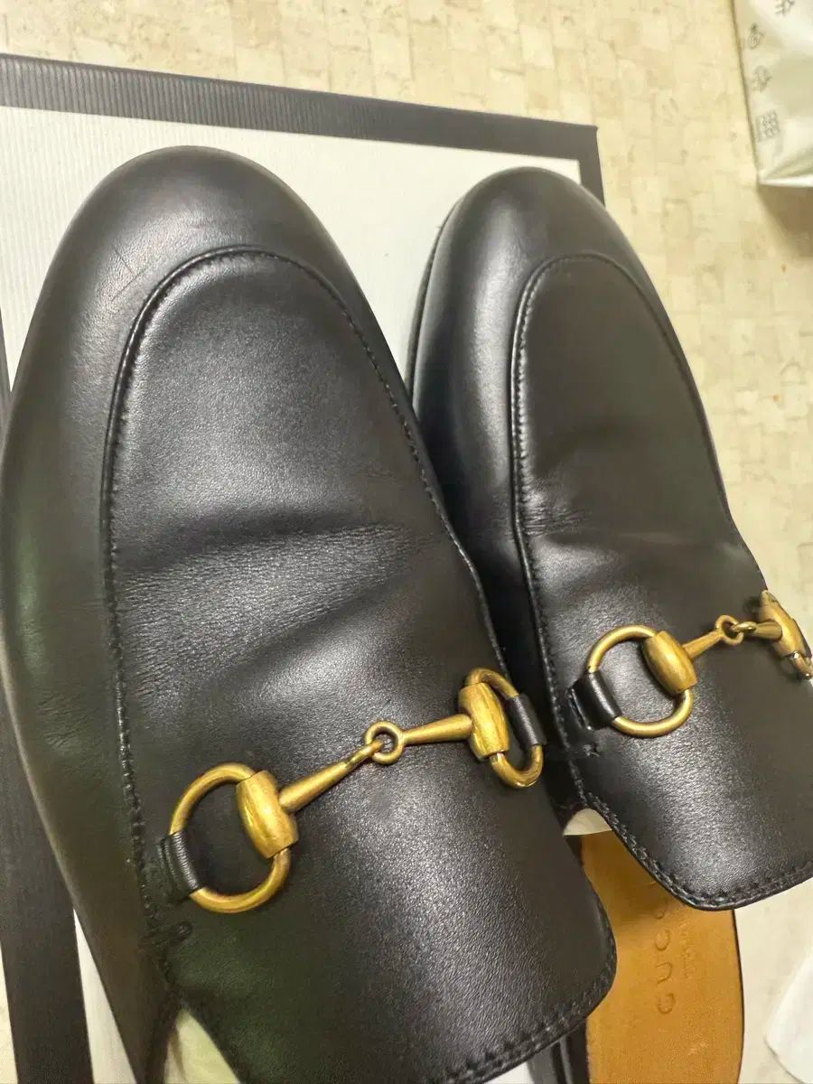 グッチ プリントスター ローファー 35