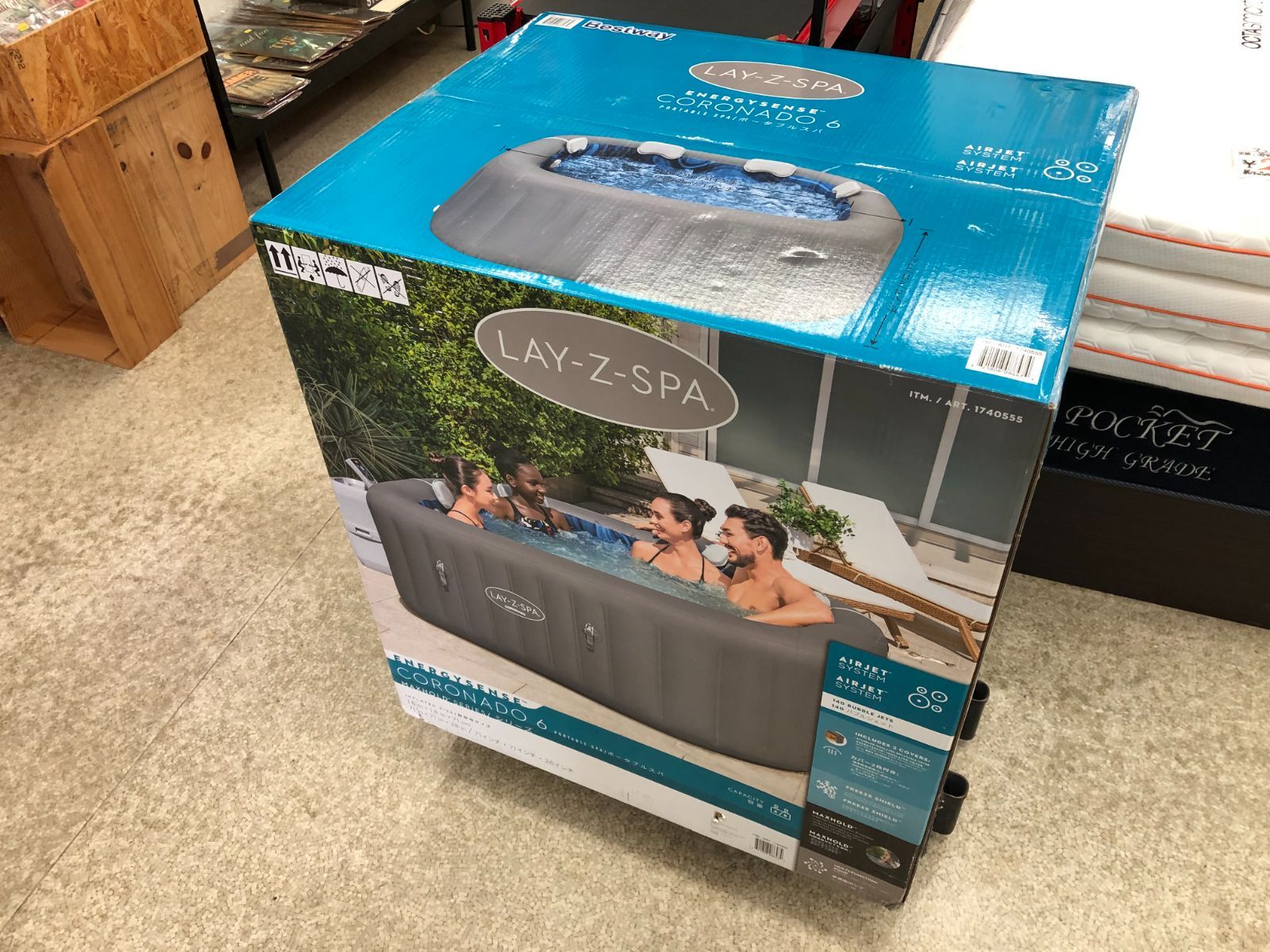 Bestway ベストウェイ LAY Z SPA コロナド 4 6人用ジャグジー