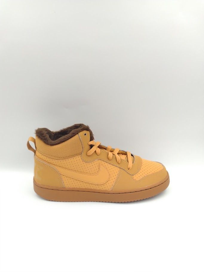  ナイキ Nike コート ボロー MID ヘイスタック バロックブラウン AA 3458-700 24 cm スニーカー 靴