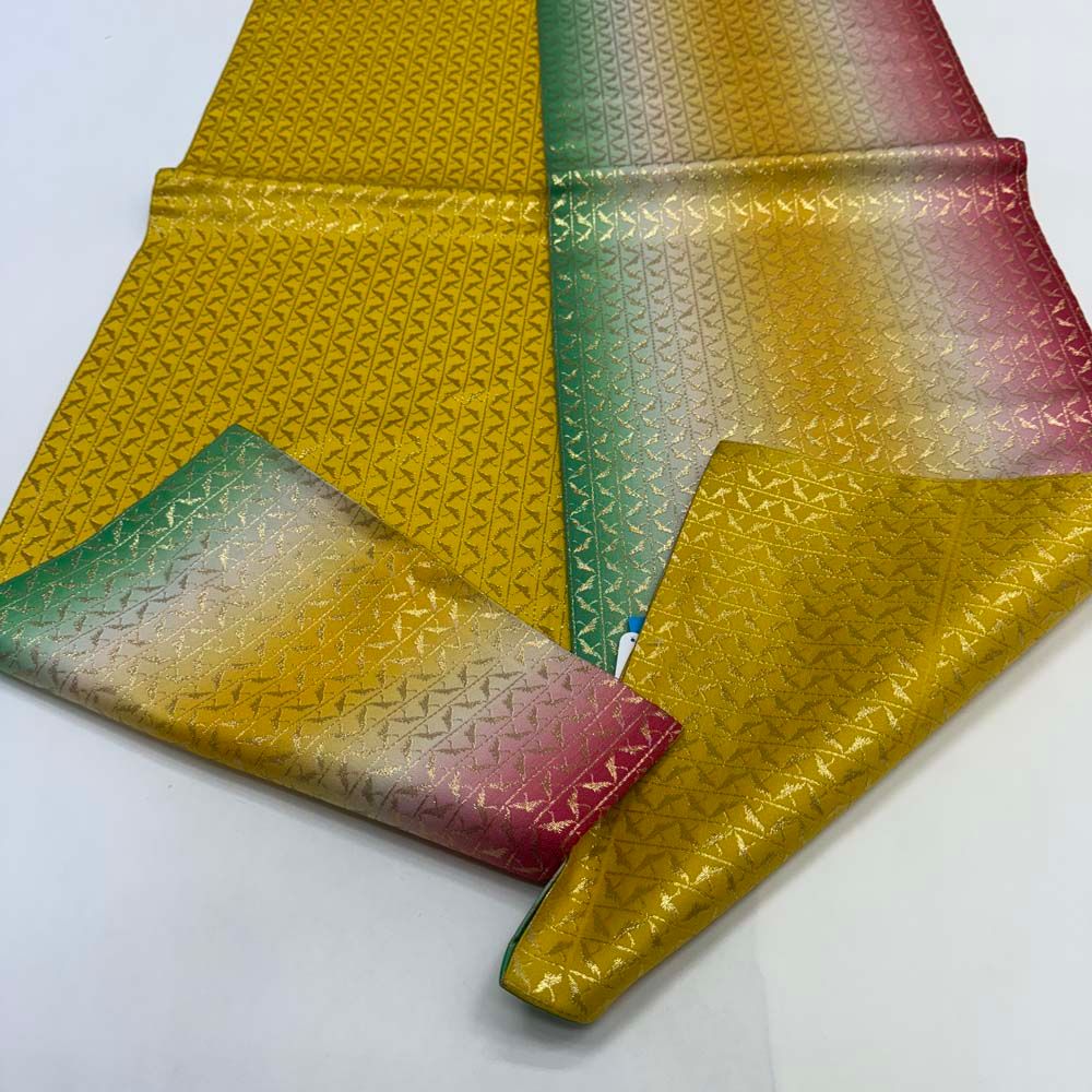 引き振袖用帯 本振袖用帯 裾引き 大振袖 全通 460 cm 大きい 花嫁衣装 舞台衣装 リサイクル 結婚式 婚礼 4871