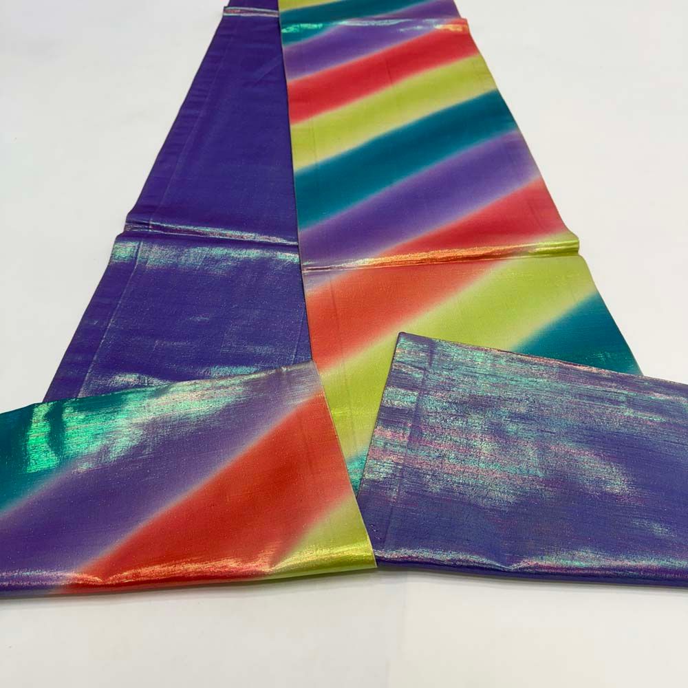 引き振袖用帯 本振袖用帯 裾引き 大振袖 全通 476 cm 大きい 花嫁衣装 舞台衣装 リサイクル 結婚式 婚礼 4872