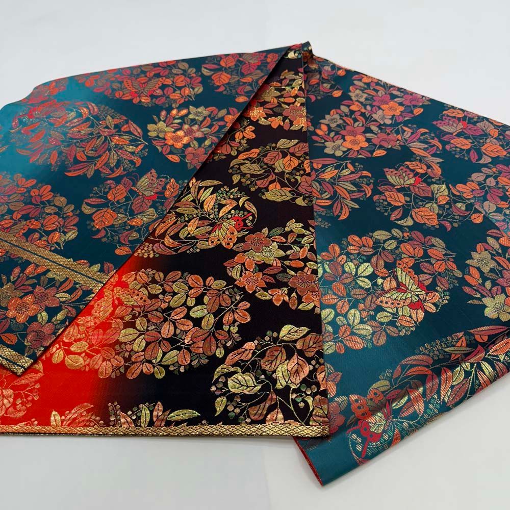 本振袖用帯 裾引き