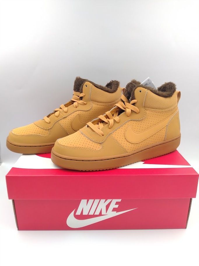 ナイキ Nike コート ボロー MID ヘイスタック バロックブラウン AA 3458-700 24 cm
