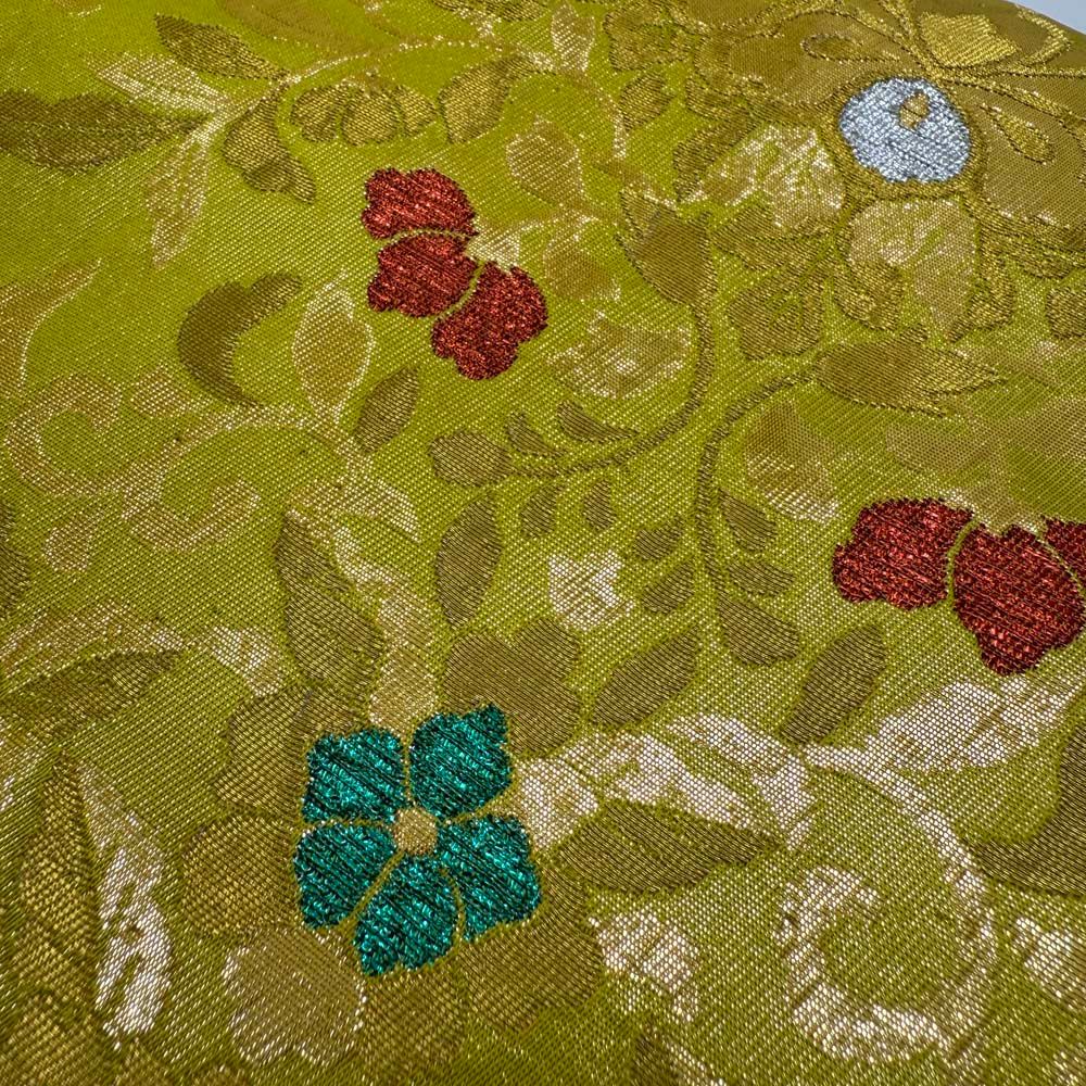 平和屋着物○丸帯 辻が花 金銀糸 正絹 逸品 DAAZ0403ps 平和屋着物