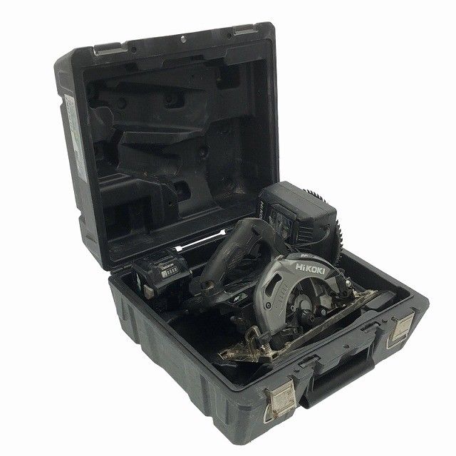 品 HiKOKI ハイコーキ 36V 165mm コードレス丸のこ C3606DA バッテリ1個 36V2.5Ah 充電器 ケース付 充電式マルノコ117947