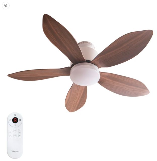 フォリア シーリングファンライト vo410579 5枚羽 2024年製 展示品 2024年製 シーリングファンライト Folia フォリア DCモーター